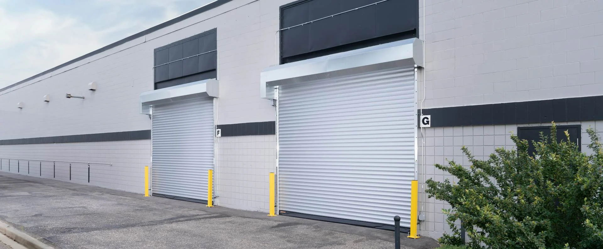 Commercial door equipment example — serving Moraga, CA