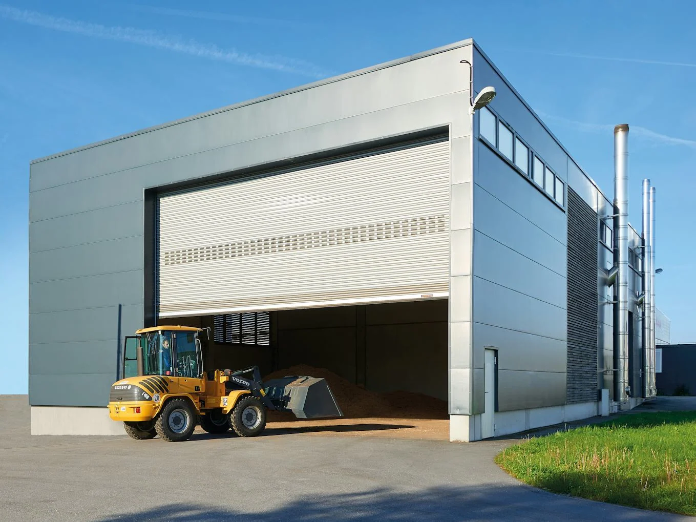 Commercial door equipment example — serving Lincoln, CA